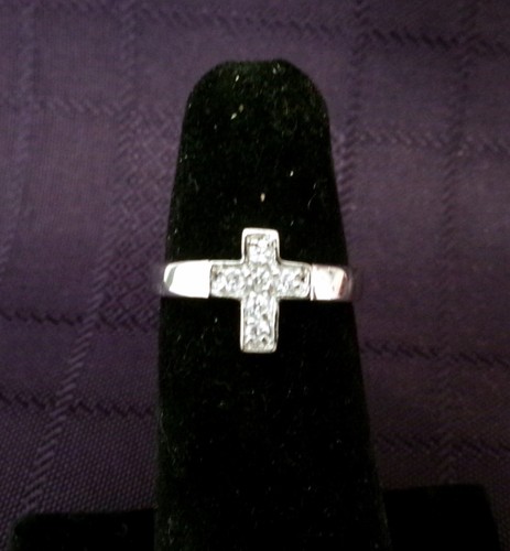 Anello croce ave maria - "ave, maria"