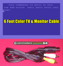 6Ft Color AV TV & Monitor In
