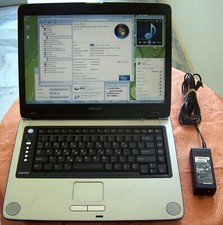 Toshiba Satellite M40-X computer portatile 15" Pentium M 1,73 GHz WIFI Win 7– ΝΟ a50 a40 pro