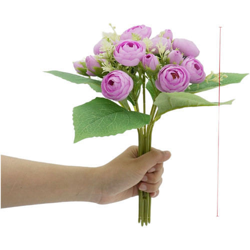Bouquet sposa fiori seta - da, in