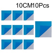 10Pcs 10CM Square Mirror Glass
