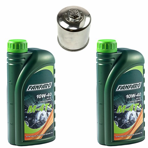Kit olio motore 10w40 filtro - motore,