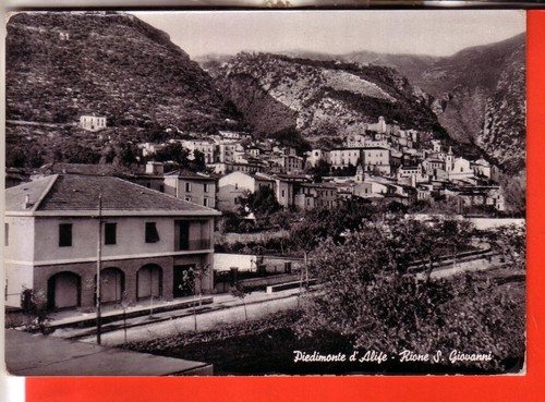 Cartolina piedimonte alife - cartolina,