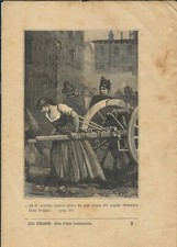 Stampa antica MESSINA ROSA