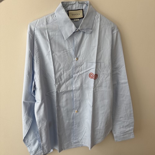 Gucci camicia uomo blu 2 - uomo,