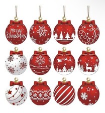 Palle Natalizzie Rossa Bianca