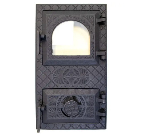 Porta camino ghisa con - camino, in