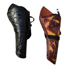 Fondina pistola western pelle