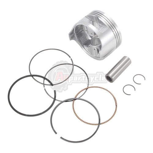 Piston ring kit - piston, for