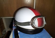 MOTO EPOCA CASCO + OCCHIALI