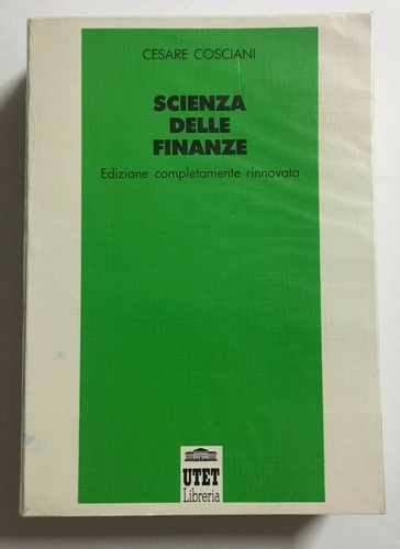 Scienza delle finanze cesare - finanze,