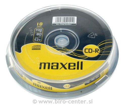 Maxell vergini vuoti - cd,