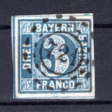 Bavaria Stamp Numerator Omr