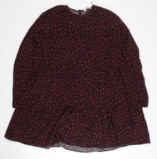 Vestito donna Zara nero rosso