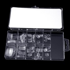  100 Pcs Unghie Finte Piedi