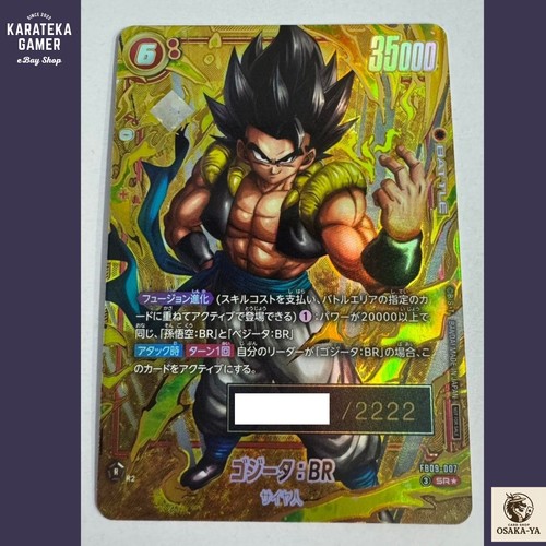Gogeta dragon ball card fusion - dragon,