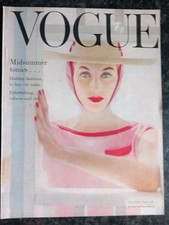 Vintage Vogue  - July  1954 -