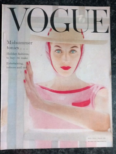 Vintage vogue july 1954 - ,