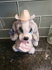 Cane peluche Sad Sam e miele