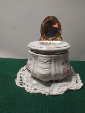 Porta gioie Vintage in ceramica,made in Italy - Valentin da Collezione integro