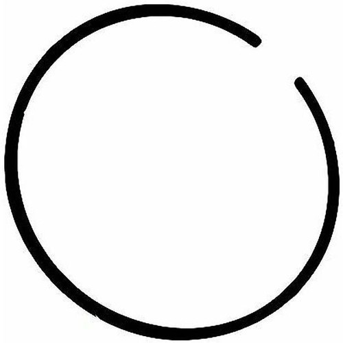 Anello pistone 1 - mm, mm