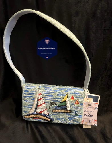 Borsa con perline delfino