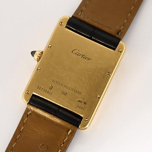 Cartier montre tank louis - cartier,