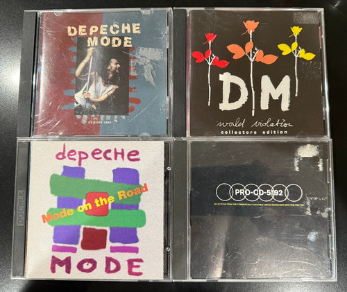 Depeche mode lot rare - depeche, cds