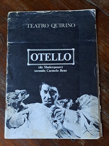 Carmelo bene otello - carmelo,