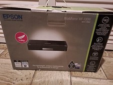 Epson WorkForce WF-100W Stampante Multifunzione - Nero + Cartuccia Black 266