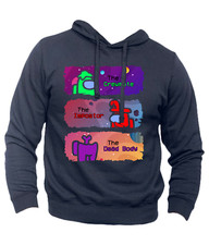 Felpa con Cappuccio Among Us