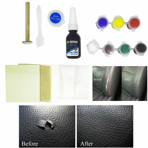 Kit restauro riparazione pelle - kit,