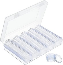 Raccoglitore per monete Contenitore con 100 custodie per monete da collezione