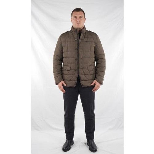 Trussardi piumino uomo marrone - trussardi,