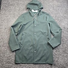 Giacca impermeabile Stutterheim Stockholm XS verde unisex 