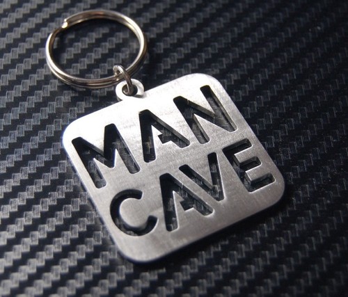 Man cave keyring - cave, keychain