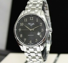 KIENZLE Orologio Uomo Automatico Metallo Cinturino Vetro Zaffiro 5BarW.R. 