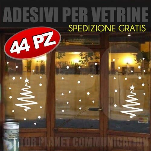 Adesivi vetrine natale - vetrine,