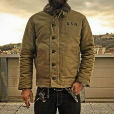 NON STOCK kaki N-1 deck jacket