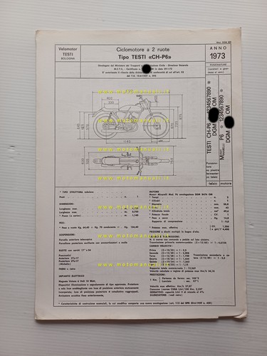 Testi champion 1973 - testi,