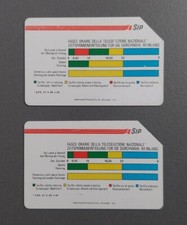 ?? Schede Telefoniche Fasce Orarie Alto Adige Usate Nr. 6 E 6a AA Variante