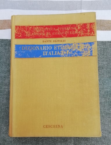 Dizionario etimologico - dizionario,
