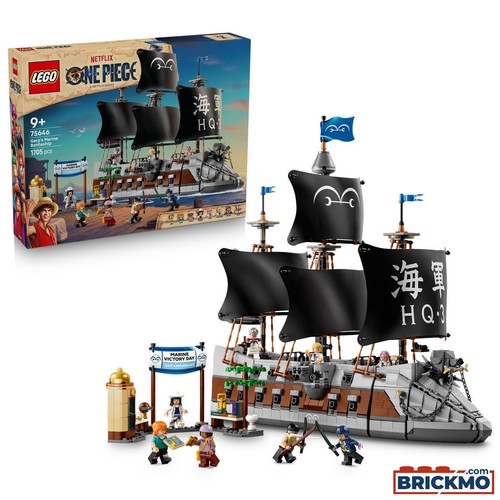 Lego one piece 75646 garps - piece,