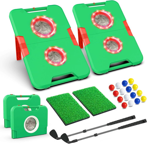 Backyard golf cornhole - golf, game