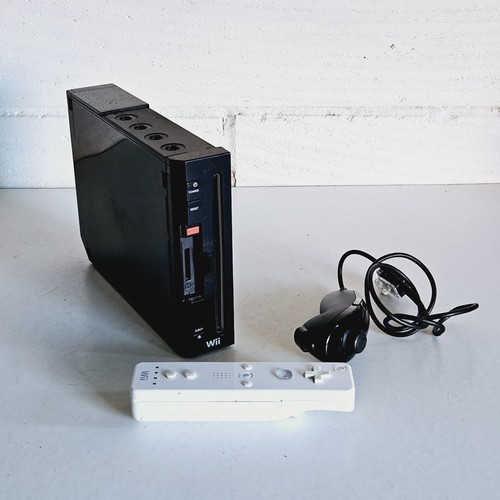 Console nintendo wii nera - console,