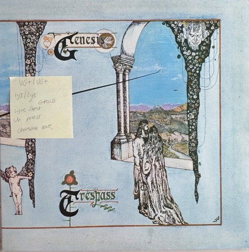 Genesis trespass vinyl record - genesis,
