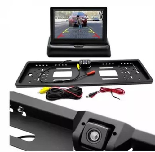 Kit portatarga con telecamera - con,