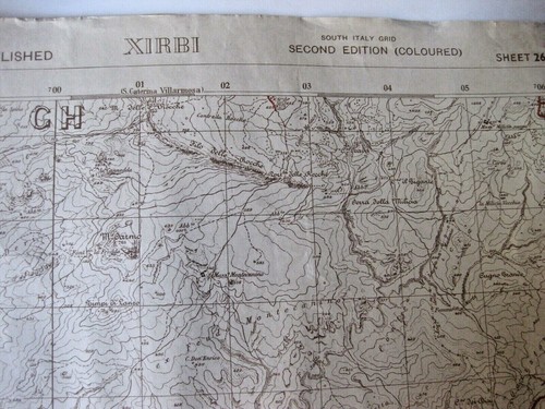 Cartina geografica militare - ,