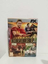 Gioco GRANDI IMPERI II 2 Pc DVD ROM - Cofanetto 3 giochi GRECIA ROMA SPAGNA FX 