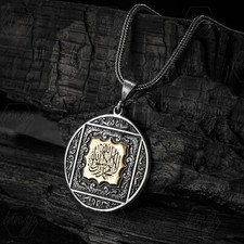 Collana uomo islamica argento